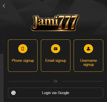 JAMI77 Login